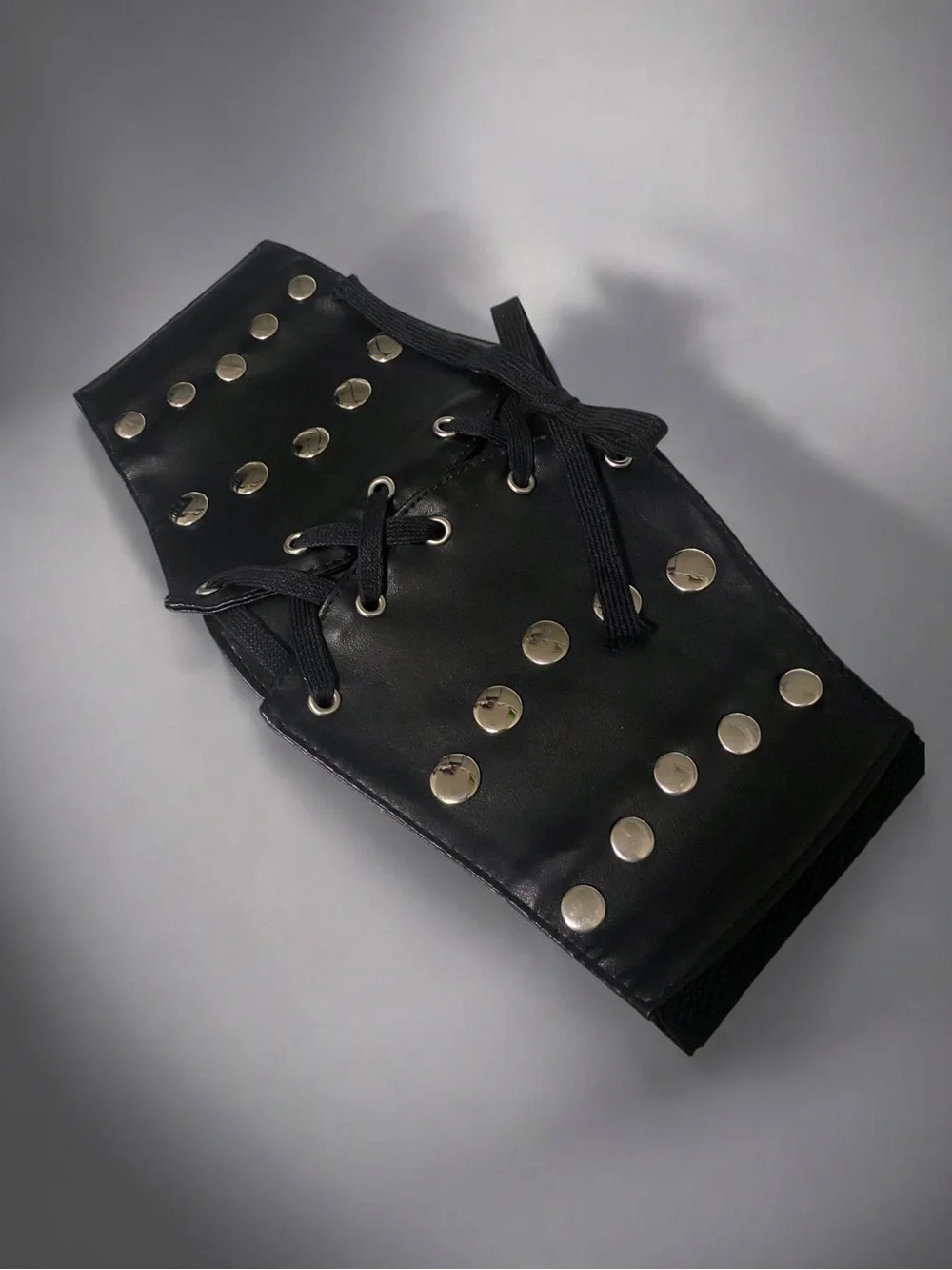 ‘Legion’ Faux Leather Studded Waist Belt